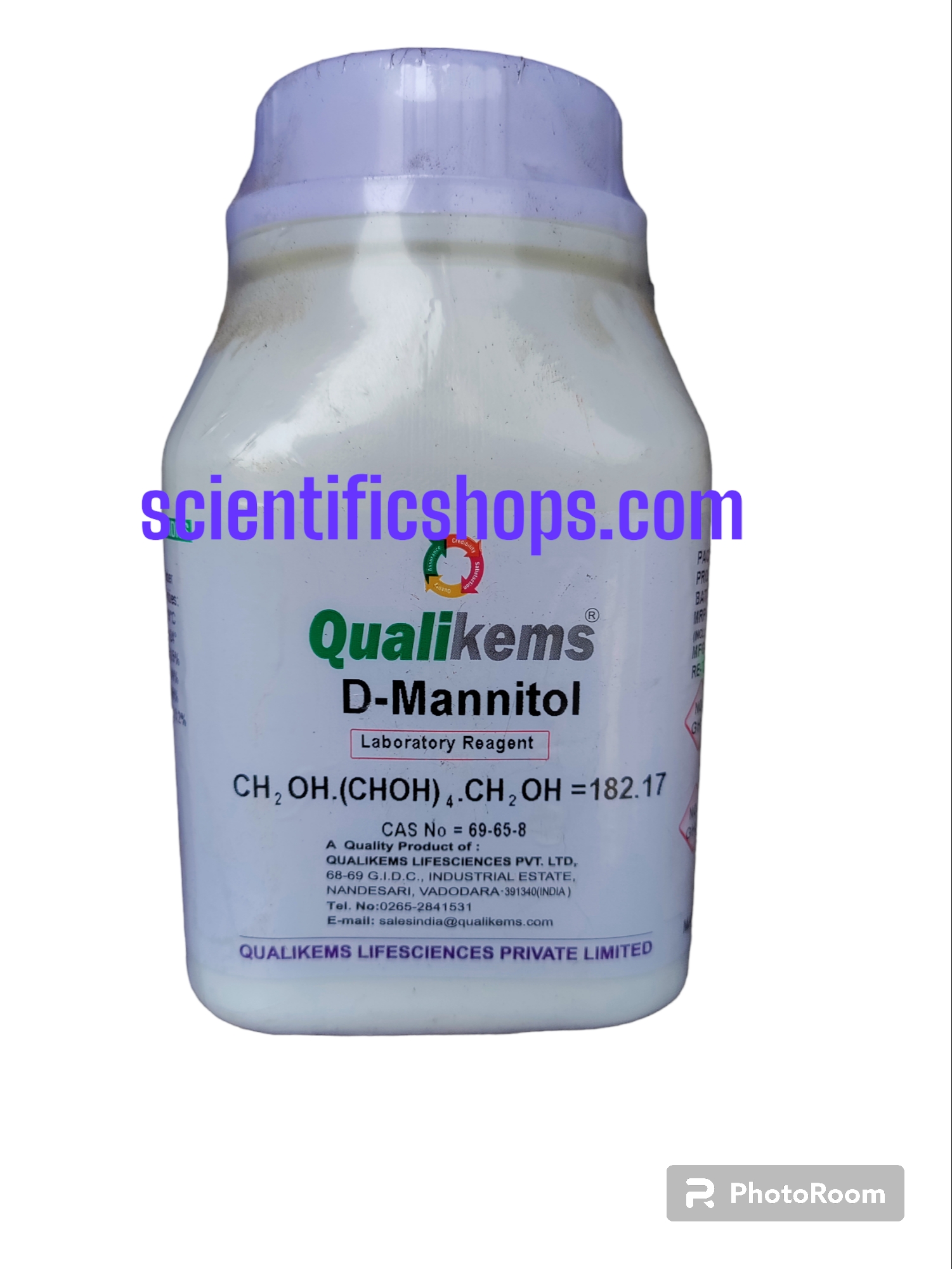 QUALIKEMS D Mannitol 500GM LR