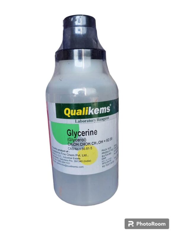 QUALIKEMS Glycerine 500ML LR GRADE