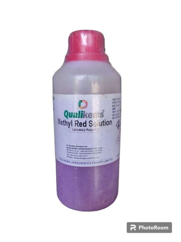 QUALIKEMS Methyl Red Indicator Sulution 125 ML