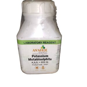 Potassium Metabisulphite 500gm Lab Grade Pure cas no 16731-55-8