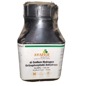 diSodium Hydrogen Orthophosphate Anhydrous 500gm Assay (acidimetric dried subs.) 98.0% CAS 7558-79-4 MAKE AVARICE