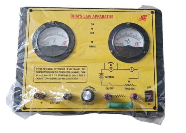 JSE Ohms Law Apparatus kit model science equipment with power supply for physics lab