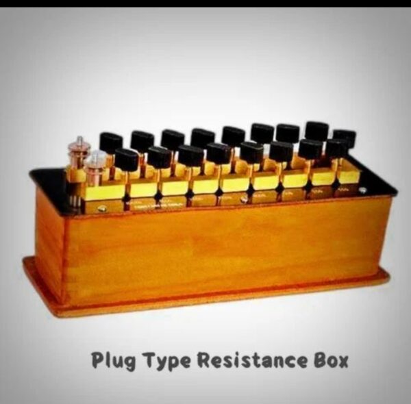 RESISTANCE BOX 5000 Ohms Plug Type ISO Certified