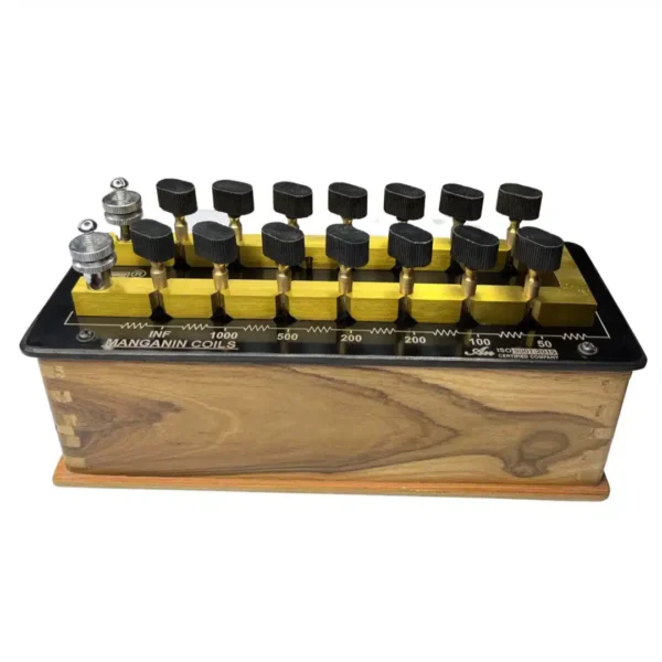 RESISTANCE BOX 1000 Ohms Plug Type ISO Certified