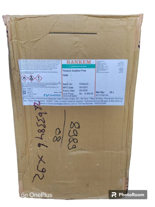 RANKEM Toluene 25 LTR