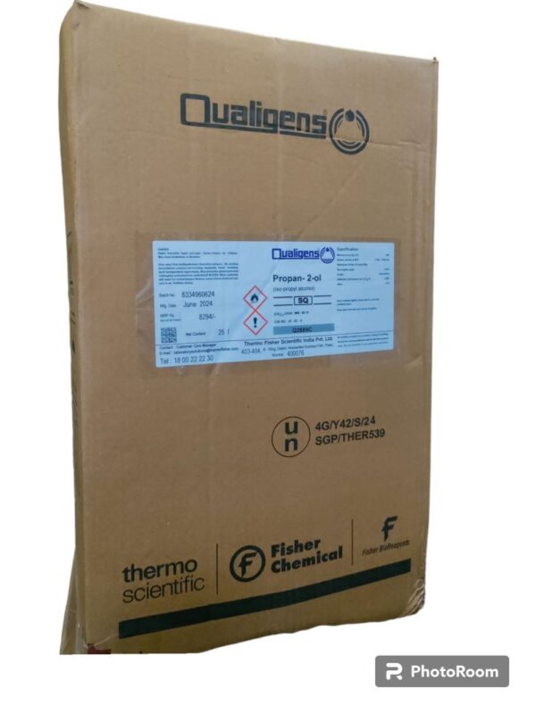 QUALIGENS Isopropyl Alcohol IPA 25 LTR