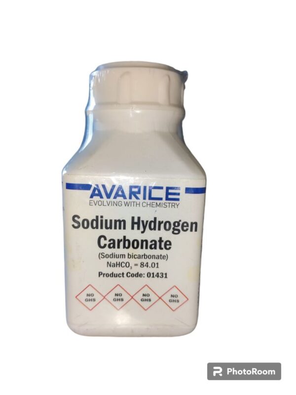AVARICE SODIUM HYDROGEN CARBONATE LR 500GM CAS NO 144-55-8