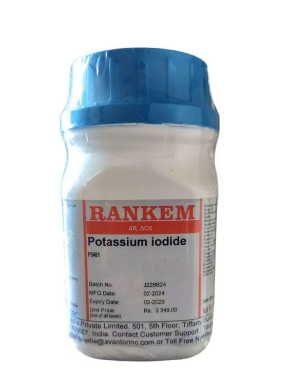 RANKEM Potassium Iodide 100gm AR,ACS CAS 7681-11-0
