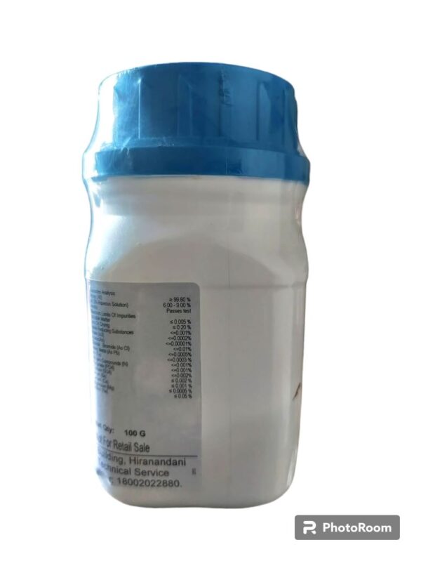 RANKEM Potassium Iodide 100gm AR,ACS CAS 7681-11-0 - Image 2