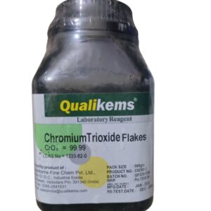 QUALIKEMS CAS NO 1333-82-0 Chromium Trioxide 500gm (Chromic Acid, Cr03)Assay (iodometric) 99.0%