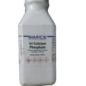 AVARICE tri Calcium Phosphate 500gm (Calcium Phosphate Tribasic) Assay (Complexometric) 90.0% CAS NO 7758-87-4