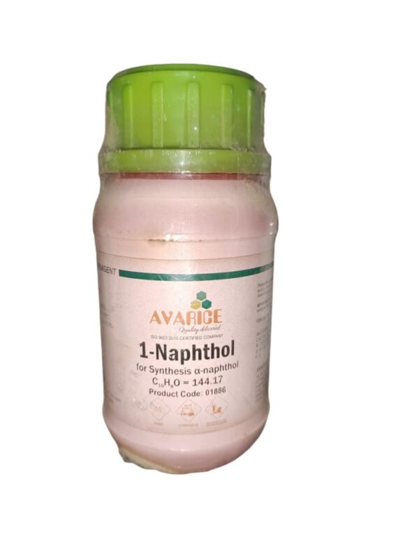 AVARICE 1- Naphthol for Synthesis 100gm (a- Naphthol) Assay (GC) 99.0% CAS 90-15-3