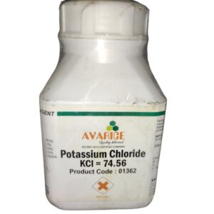 AVARICE Potassium Chloride 500gm Assay (Argentometric) 99.0% CAS NO 7447-40-7