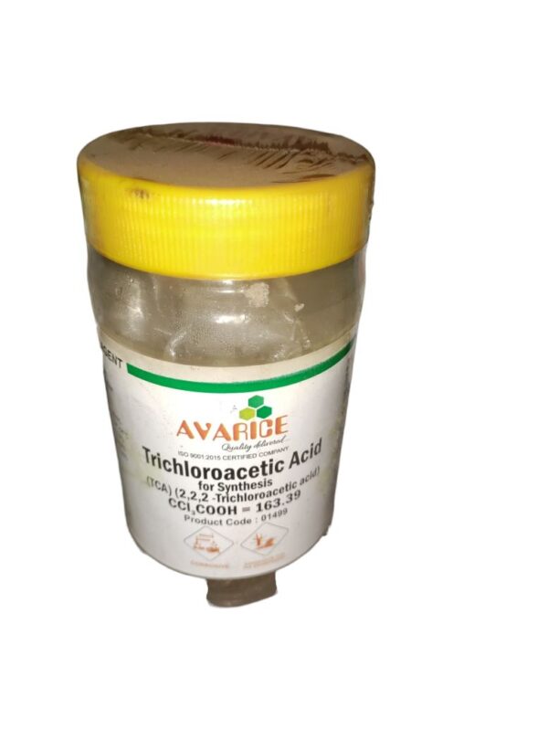 AVARICE Trichloroacetic Acid for Synthesis 500gm Assay (Acidimetric) 99.0% CAS NO 76-03-9