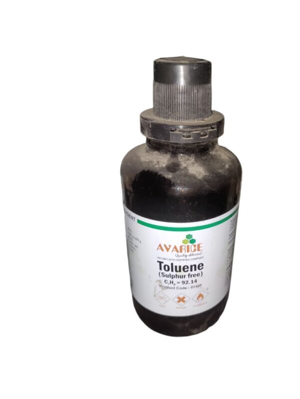 AVARICE Toluene Sulphur Free 500ml Assay (GC) 99.0% CAS NO 108-88-3