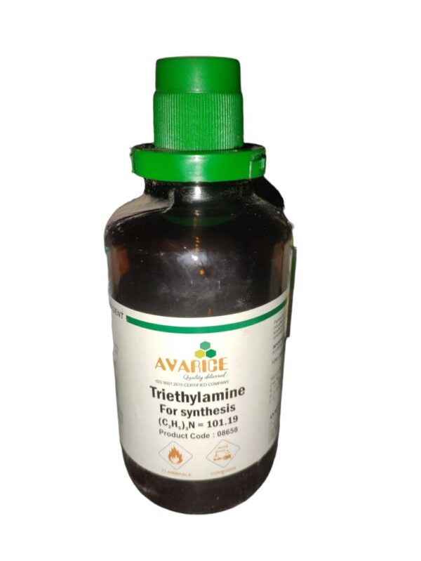 AVARICE Triethylamine for Synthesis 500ml Assay (GC) 99.0% CAS NO 121-44-8