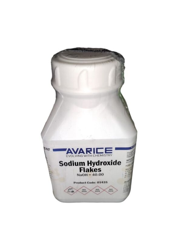 AVARICE Sodium Hydroxide Flakes 500gm CAS NO 1310-73-2