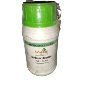 AVARICE Sodium Fluoride 100gm Assay (Non-aqueous) 97.0% CAS NO 7681-49-4