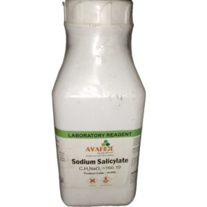 AVARICE Sodium Salicylate 500gm Assay (after drying non-aqueous) 99.0%  CAS NO 54-21-7