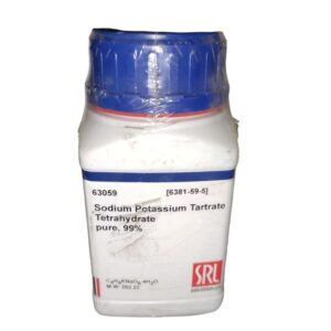 SRL Sodium Potassium Tartrate tetrahydrate Pure Assay 99% CAS NO 6381-59-5