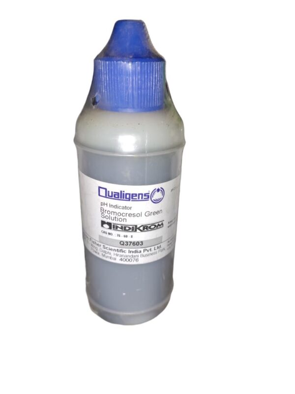 QUALIGENS Bromo Cresol Green Indicator solution 125 ml