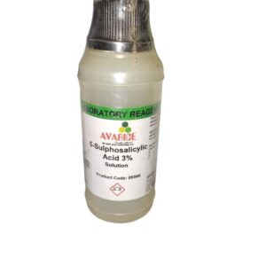 AVARICE 5-Sulphosalicylic Acid 3% 125ml