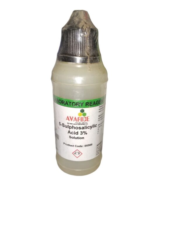 AVARICE 5-Sulphosalicylic Acid 3% 125ml