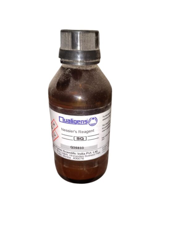 QUALIGENS Nessler's Reagent (For detection of Ammonia and Ammonium salt) 100ml