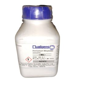 QUALIGENS Ammonium Molybdate Tetrahydrate 100gm Assay 98.0-102.0% CAS NO 12054-85-2