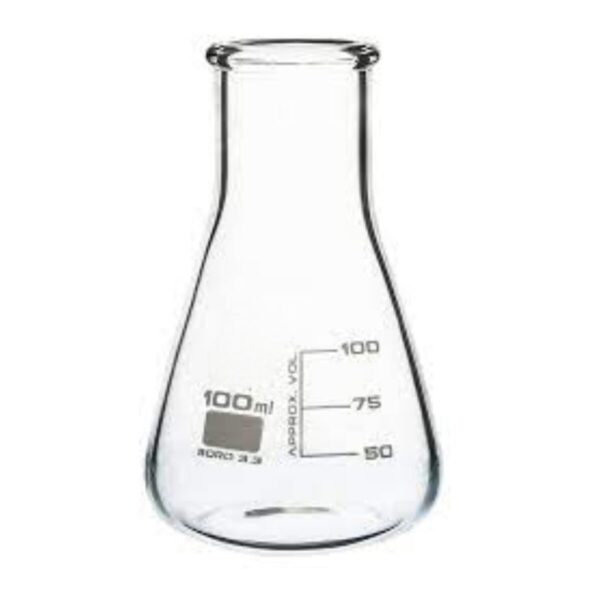 Borosilicate Glass CONICAL FLASK 100 ML