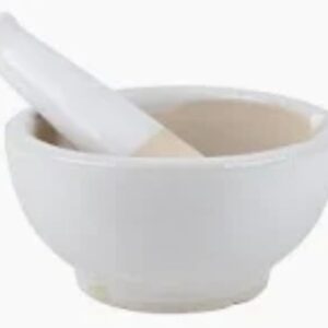 PESTLE & MORTAR 3" CERAMIC