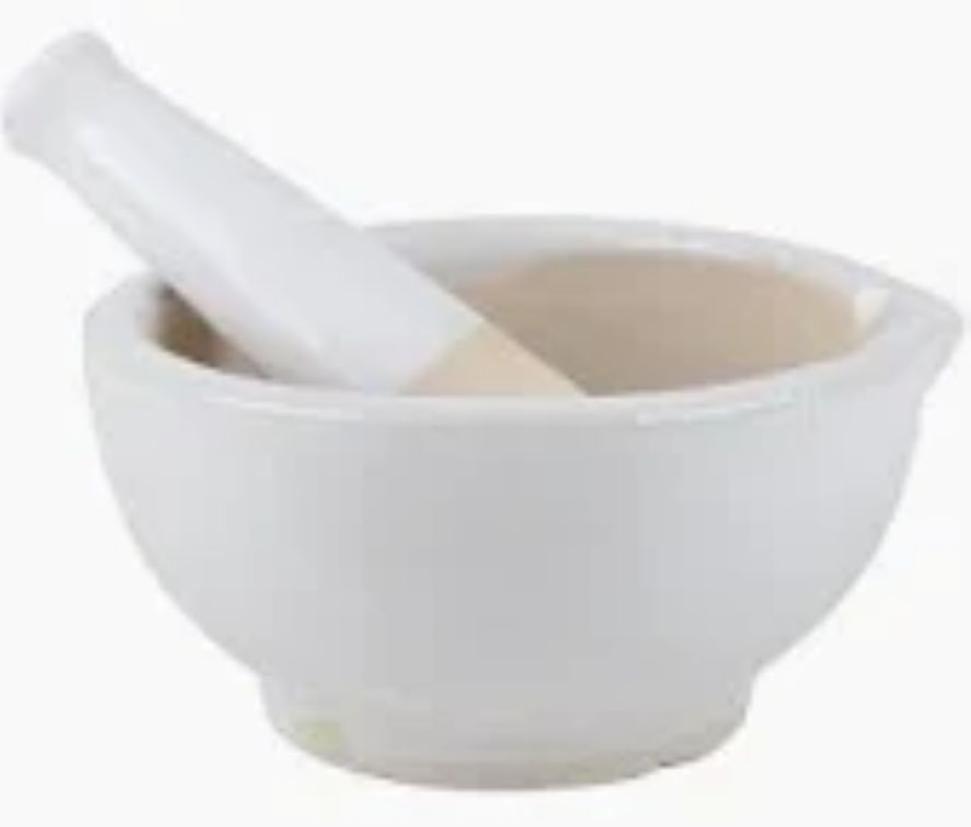 PESTLE & MORTAR 3" CERAMIC