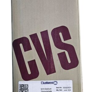 QUALIGENS Q37183 N/10 Sodium Thiosulphate pack of 3 Ampoules