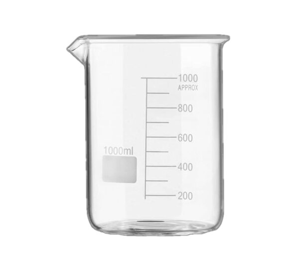 BEAKER Graduated 1000 ML Borosilicate Glass