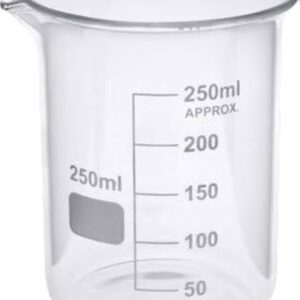 BEAKER Graduated 250 ML Borosilicate Glass