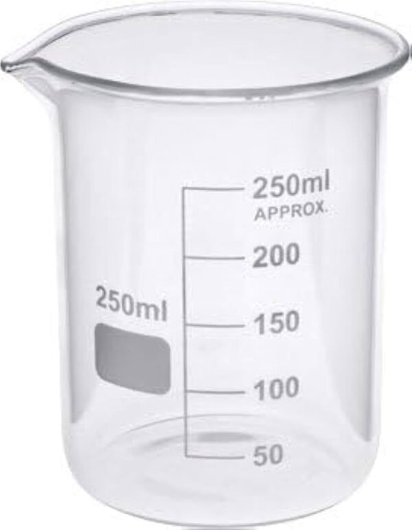 BEAKER Graduated 250 ML Borosilicate Glass