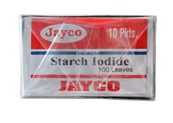 Starch Iodide Indicator Paper 100 Leaves