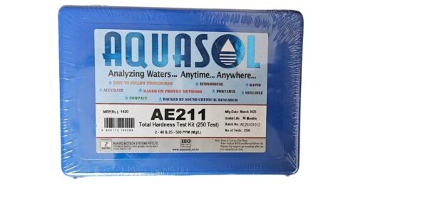 AQUASOL Total Hardness Kit (250 Test) AE211