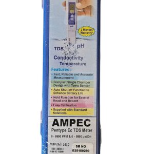 AQUASOL TDS Meter Digital Pen Type