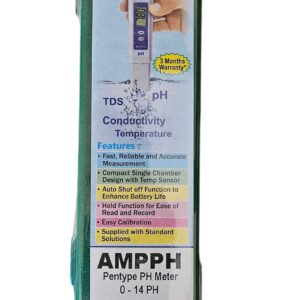 AQUASOL PH Meter Digital Pen Type 0- 14 pH