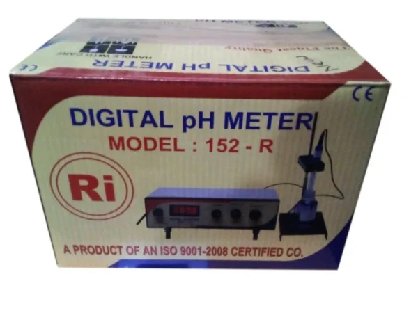 Ri Digital pH Meter with Electrode For Laboratory ISO Certified - Image 2