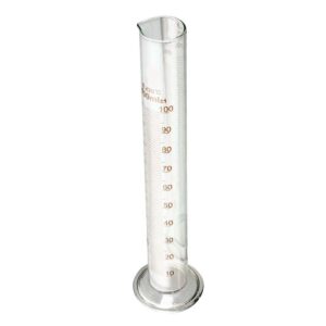 Borosilicate MEASURING CYLINDER (ROUND BASE) 100 ML