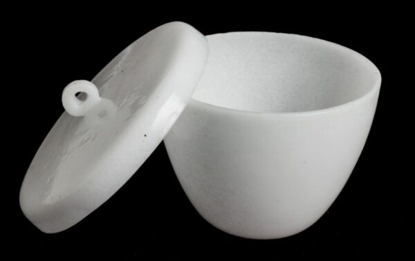 GLOSIL Silica Crusible Low Form Crucible – Translucent
