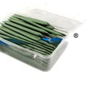 Dissecting Needle Pointed Plastic Handle Regular (Pack Of 100pc)