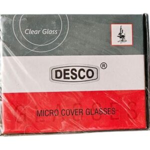 DESCO Coverslip Square Glasses 18*18 mm Pack of 20 Box 10GM