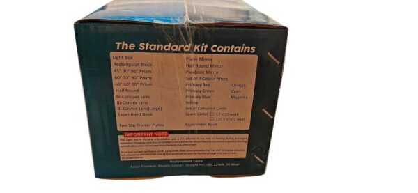 Ray Optics Kit ( Unbreakble Light Box and Optical Kit ) - Image 2