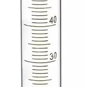 Borosilicate MEASURING CYLINDER (ROUND BASE) 50 ML