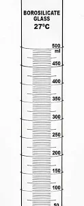 Borosilicate MEASURNING CYLINDER 500 ML