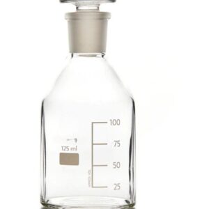 REAGENT BOTTLE Narrow Mouth 125ML I/C STOPPER