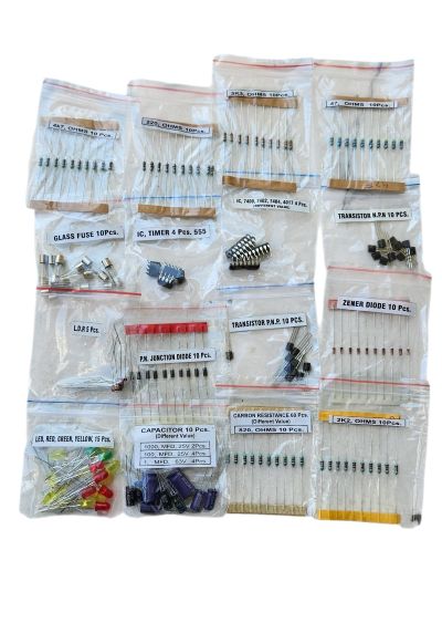 Electronics Components Kit (Approx 160 Components ) - Image 2